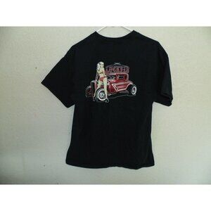 LUCKY 13 T-shirt Men’s S/M Pin Up Girl Hot Rod X